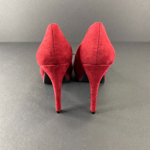 Chinese Laundry Red Pumps Size 6.5 - Picture 4 of 8